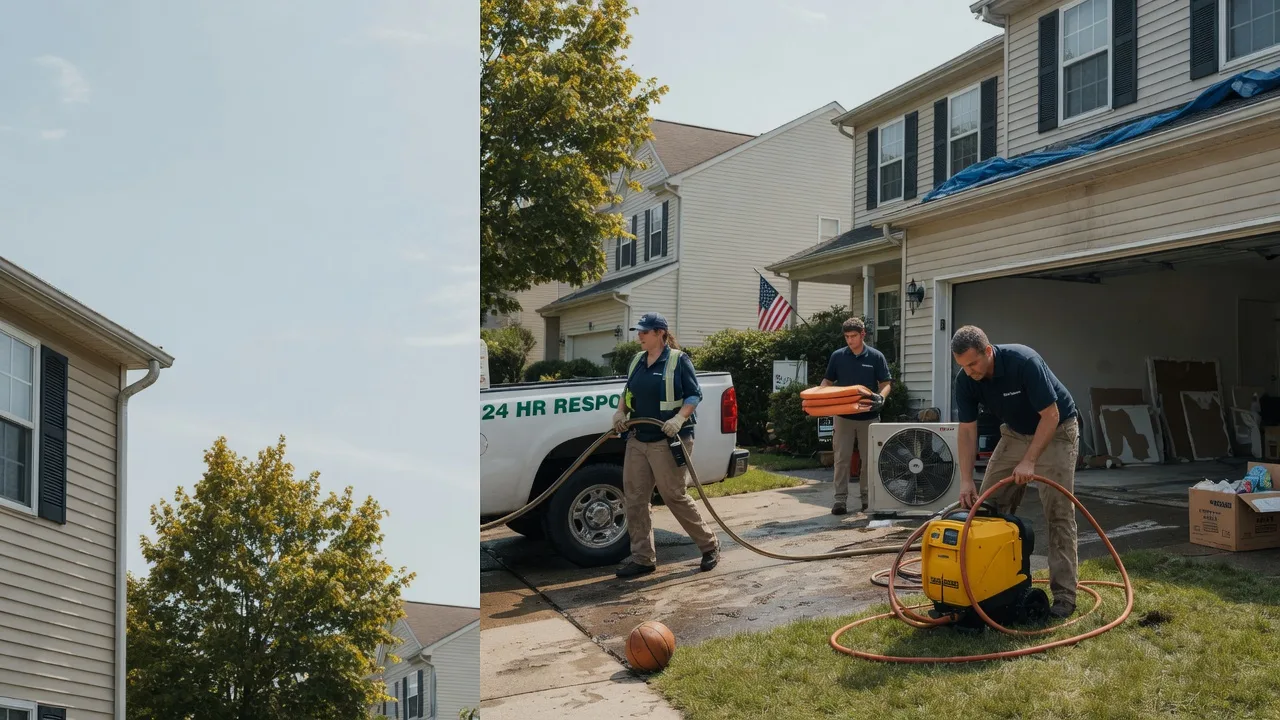 Emergency Water Damage Restoration in Cabins, WV near me